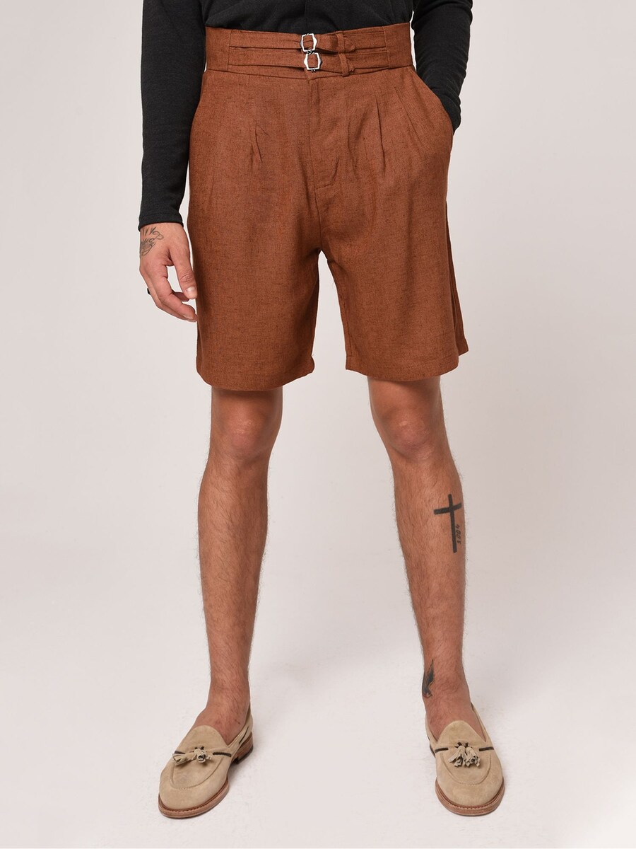 Обычные брюки со складками спереди Antioch, коричневый
Обычные брюки со складками спереди Antioch, коричневый