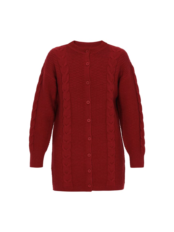 Женский кардиган цвета красного вина DreiMaster Vintage
Женский кардиган цвета красного вина DreiMaster Vintage