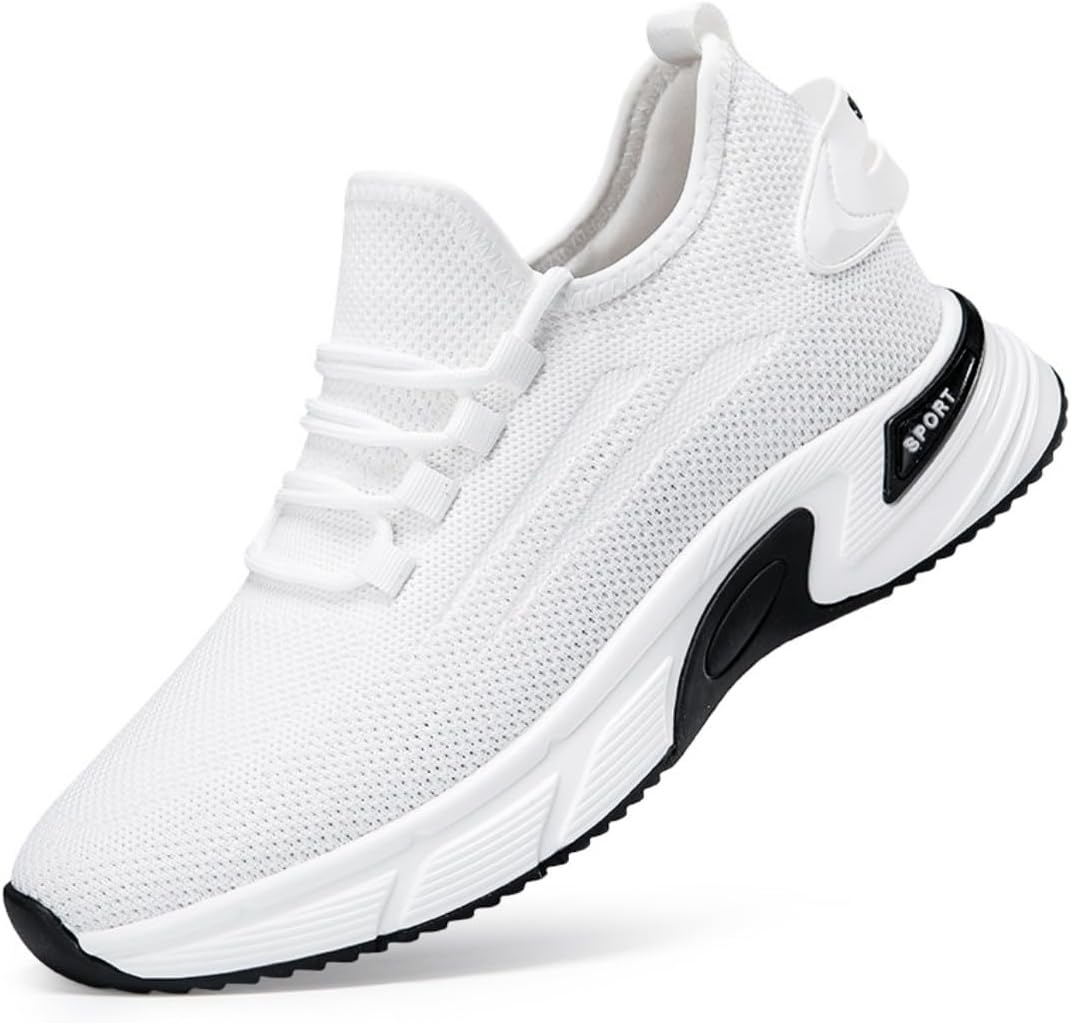 Мужские модные кроссовки ailishabroy с дышащей тканью: повседневные туфли на скрытой подошве для уверенных в себе мужчин, белый
Мужские модные кроссовки ailishabroy с дышащей тканью: повседневные туфли на скрытой подошве для уверенных в себе мужчин, белый