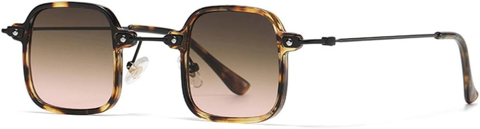 Модные солнцезащитные очки для женщин с прозрачными градиентными линзами и защитой от УФ-излучения UV400; для мужчин в стиле панк с заклепками и модным леопардовым принтом KTUCN, Leopard Teapink
Модные солнцезащитные очки для женщин с прозрачными градиентными линзами и защитой от УФ-излучения UV400; для мужчин в стиле панк с заклепками и модным леопардовым принтом KTUCN, Leopard Teapink