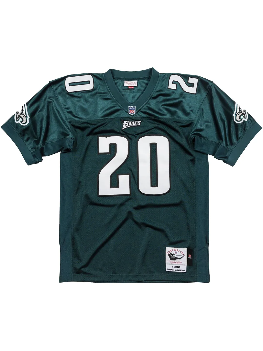 Топ Philadelphia Eagles 1996 Brian Dawkins Mitchell & Ness, зеленый
Топ Philadelphia Eagles 1996 Brian Dawkins Mitchell & Ness, зеленый
