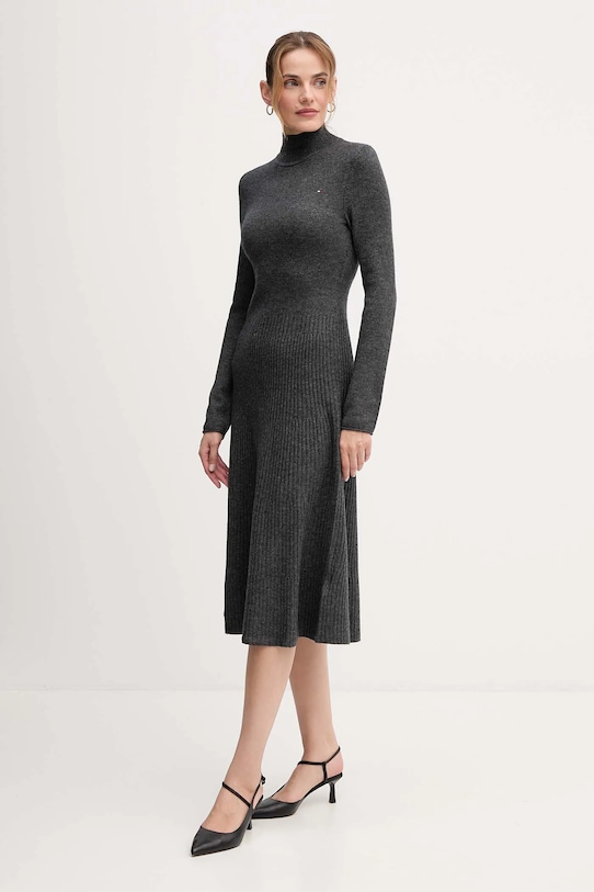 Шерстяное платье Tommy Hilfiger, серый
Шерстяное платье Tommy Hilfiger, серый