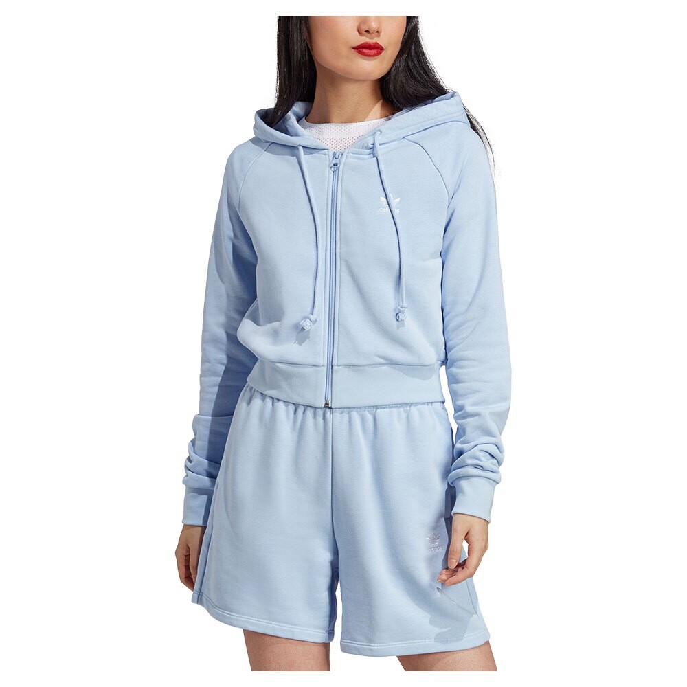 Толстовка adidas Originals Cropped TT Full Zip, синий
Толстовка adidas Originals Cropped TT Full Zip, синий