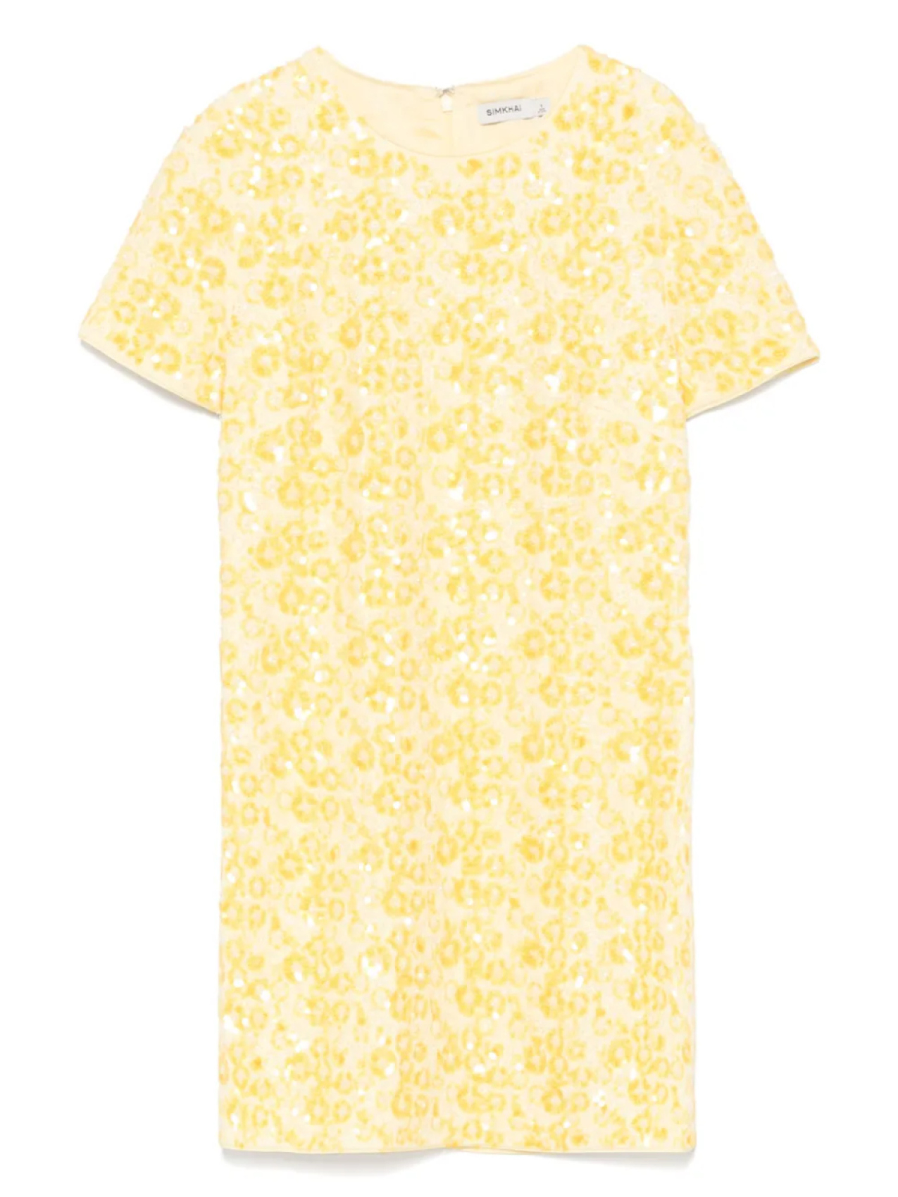 Декорированное платье мини Simkhai, желтый
Декорированное платье мини Simkhai, желтый