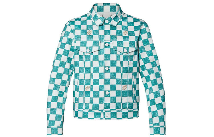 Новые квартальные продукты LV Jacket Men Louis Vuitton, зеленый 
Новые квартальные продукты LV Jacket Men Louis Vuitton, зеленый
