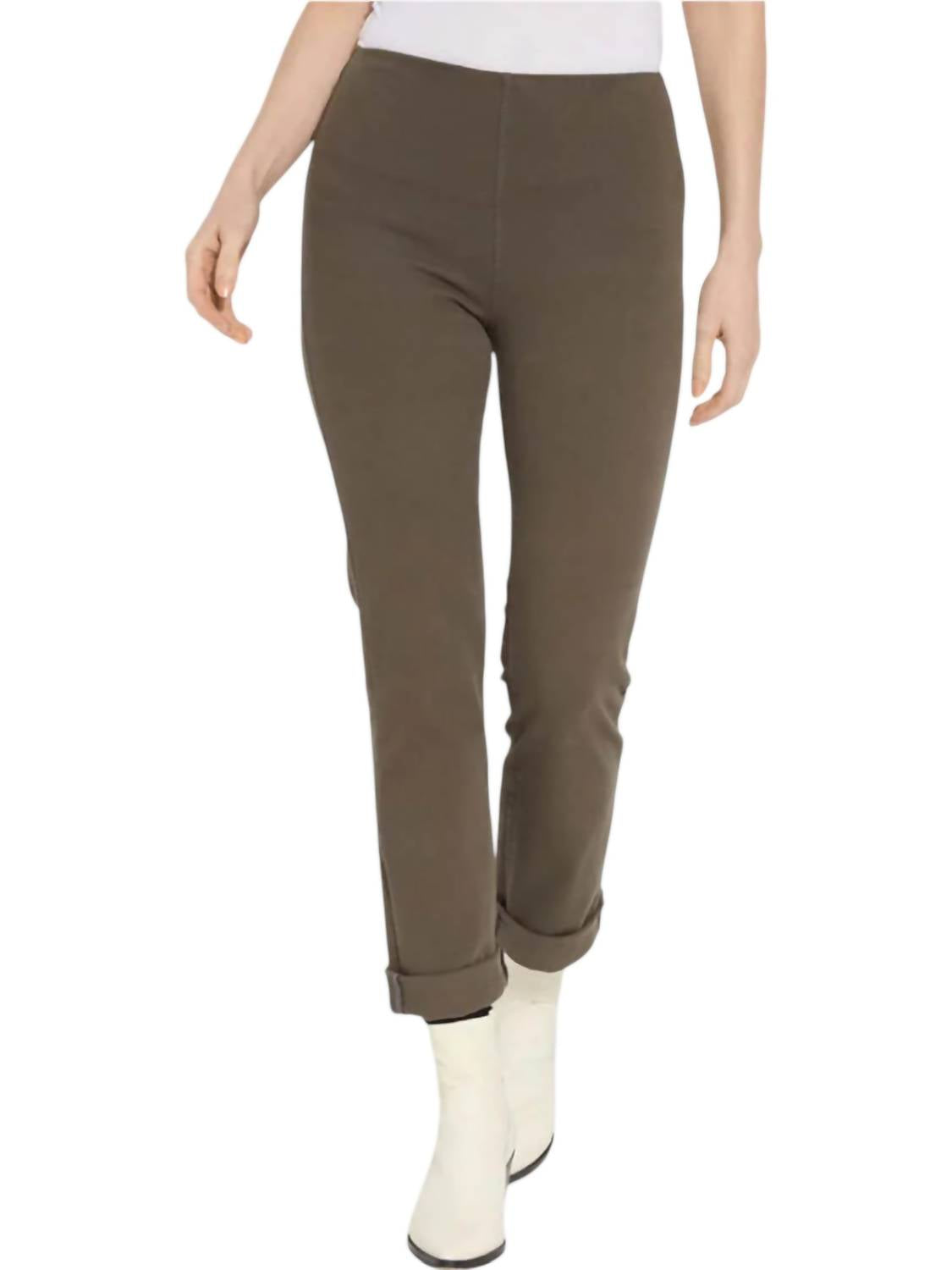 Джинсовые брюки бойфренда цвета оливы Lysse, оливковый
Джинсовые брюки бойфренда цвета оливы Lysse, оливковый