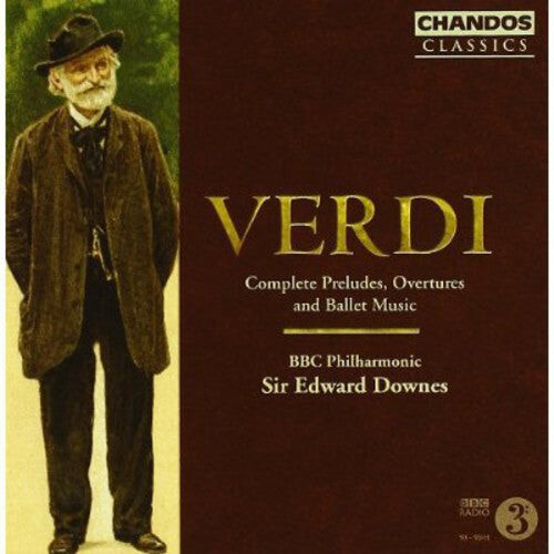 CD диск Verdi / Downes / BBC Philharmonic: Complete Preludes Overtures & Ballet Music
CD диск Verdi / Downes / BBC Philharmonic: Complete Preludes Overtures & Ballet Music