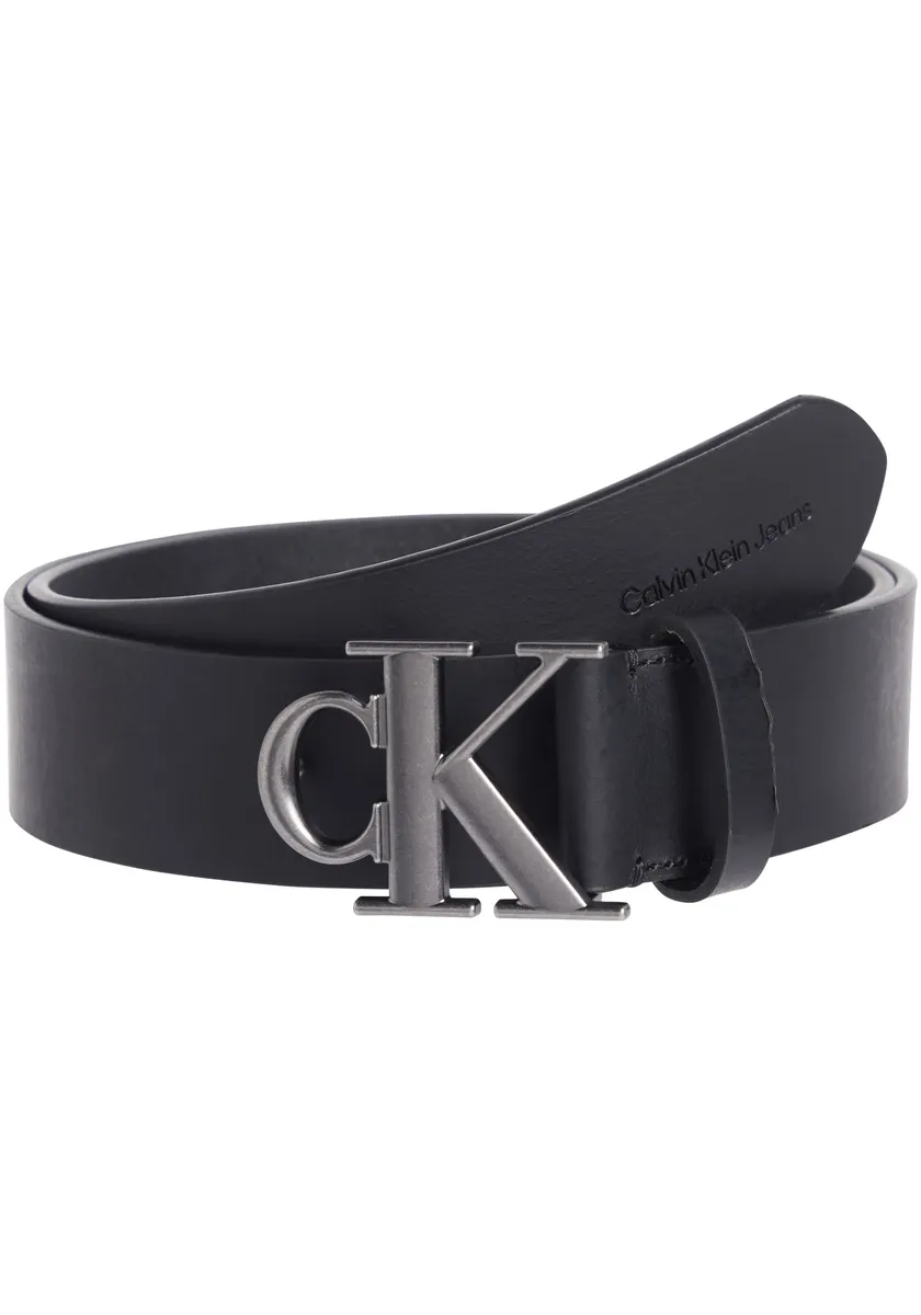 Кожаный ремень Calvin Klein Jeans "ROUND MONO PLAQUE LTHR BELT 40MM", с пряжкой с логотипом CK, черный
Кожаный ремень Calvin Klein Jeans "ROUND MONO PLAQUE LTHR BELT 40MM", с пряжкой с логотипом CK, черный