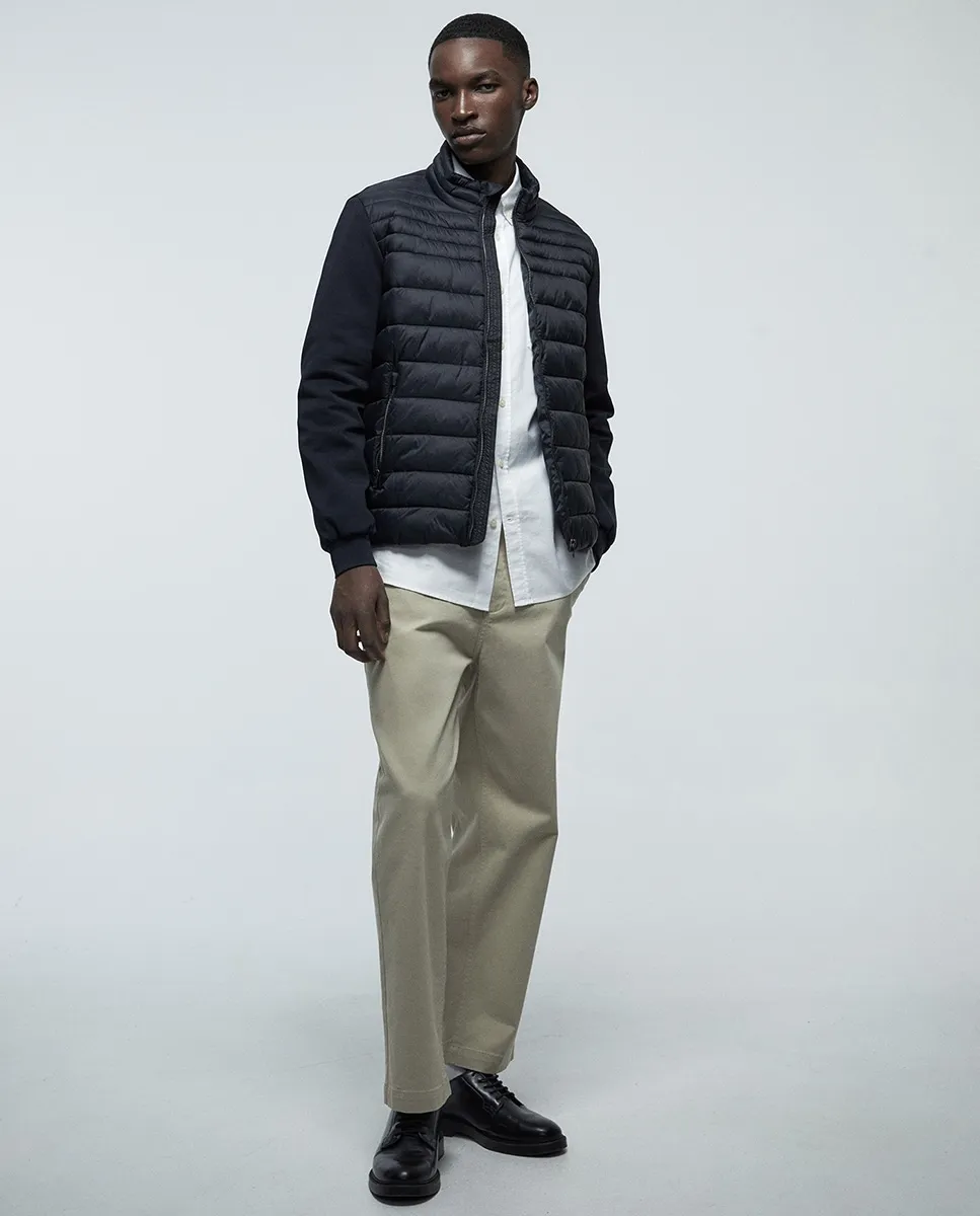 Смешанная стеганая куртка Sfera, черный
Смешанная стеганая куртка Sfera, черный