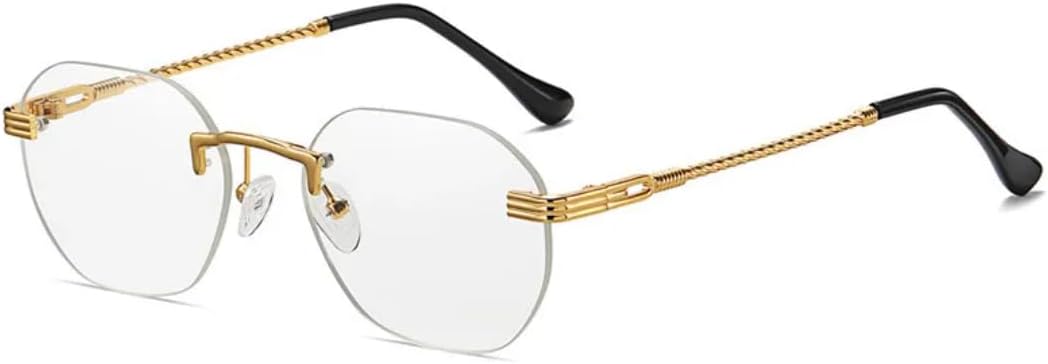 Винтажные металлические круглые многоугольные солнцезащитные очки для женщин, модные без оправы, градиентные очки для мужчин, овальные разноцветные очки с защитой от УФ-излучения UV400 UUPTTPL, Clear
Винтажные металлические круглые многоугольные солнцезащитные очки для женщин, модные без оправы, градиентные очки для мужчин, овальные разноцветные очки с защитой от УФ-излучения UV400 UUPTTPL, Clear