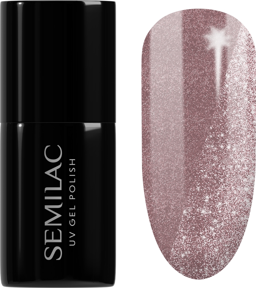 Уф-Гибридный дневной и ночной гель-лак для ногтей, полимеризующийся под УФ/LED-лампой Semilac, atspalvis 395 dawn till dusk 7 мл
Уф-Гибридный дневной и ночной гель-лак для ногтей, полимеризующийся под УФ/LED-лампой Semilac, atspalvis 395 dawn till dusk 7 мл