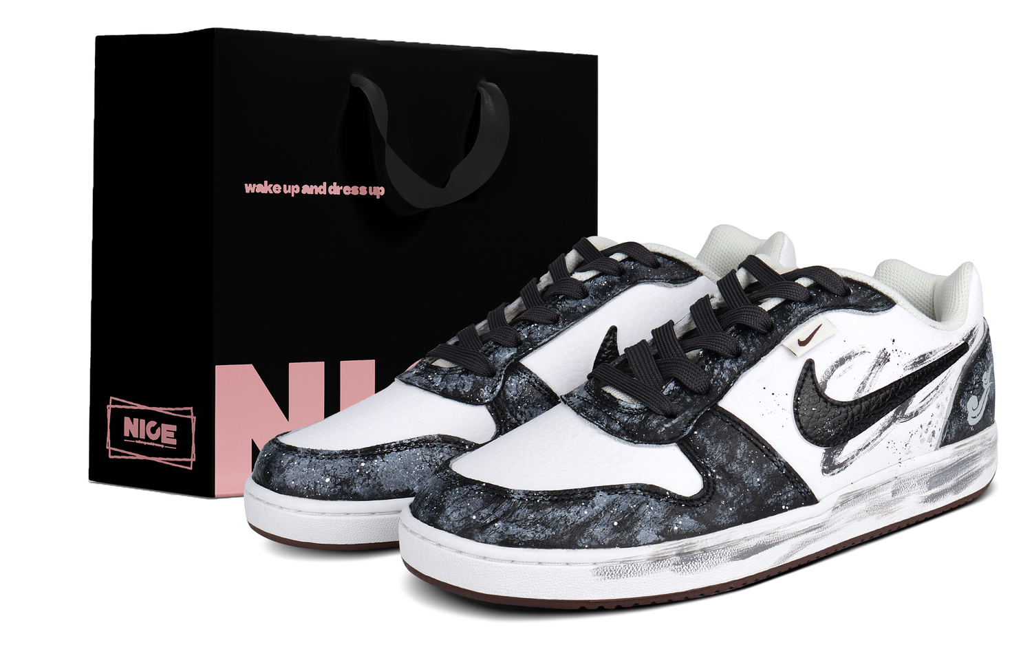 Nike Ebernon устойчивые к истиранию низкие кроссовки для скейтборда мужские black white
Nike Ebernon устойчивые к истиранию низкие кроссовки для скейтборда мужские black white