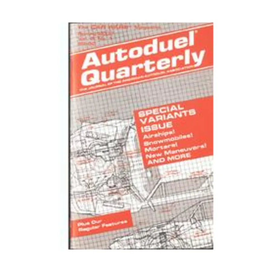 Журнал Vol. 5, #1 "Variant Issue, Balloons and Airships in Car Wars", Car Wars - Autoduel Quarterly Magazine
Журнал Vol. 5, #1 "Variant Issue, Balloons and Airships in Car Wars", Car Wars - Autoduel Quarterly Magazine