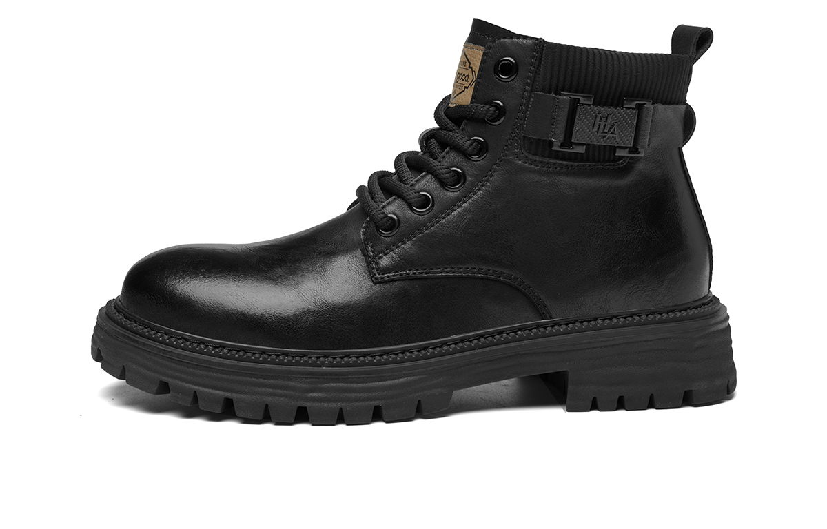 Короткие мужские ботинки Martin до середины голени HLA, Black
Короткие мужские ботинки Martin до середины голени HLA, Black