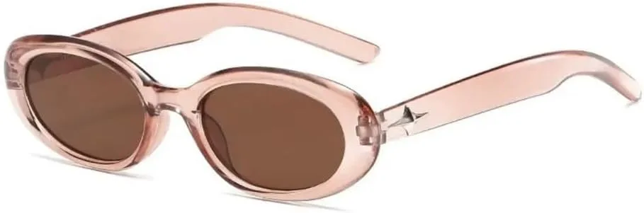 Винтажные овальные солнцезащитные очки для женщин, модные солнцезащитные очки для мужчин, стильные очки с заклепками, защита от ультрафиолета UV400 UJNHGQ, Champagne
Винтажные овальные солнцезащитные очки для женщин, модные солнцезащитные очки для мужчин, стильные очки с заклепками, защита от ультрафиолета UV400 UJNHGQ, Champagne