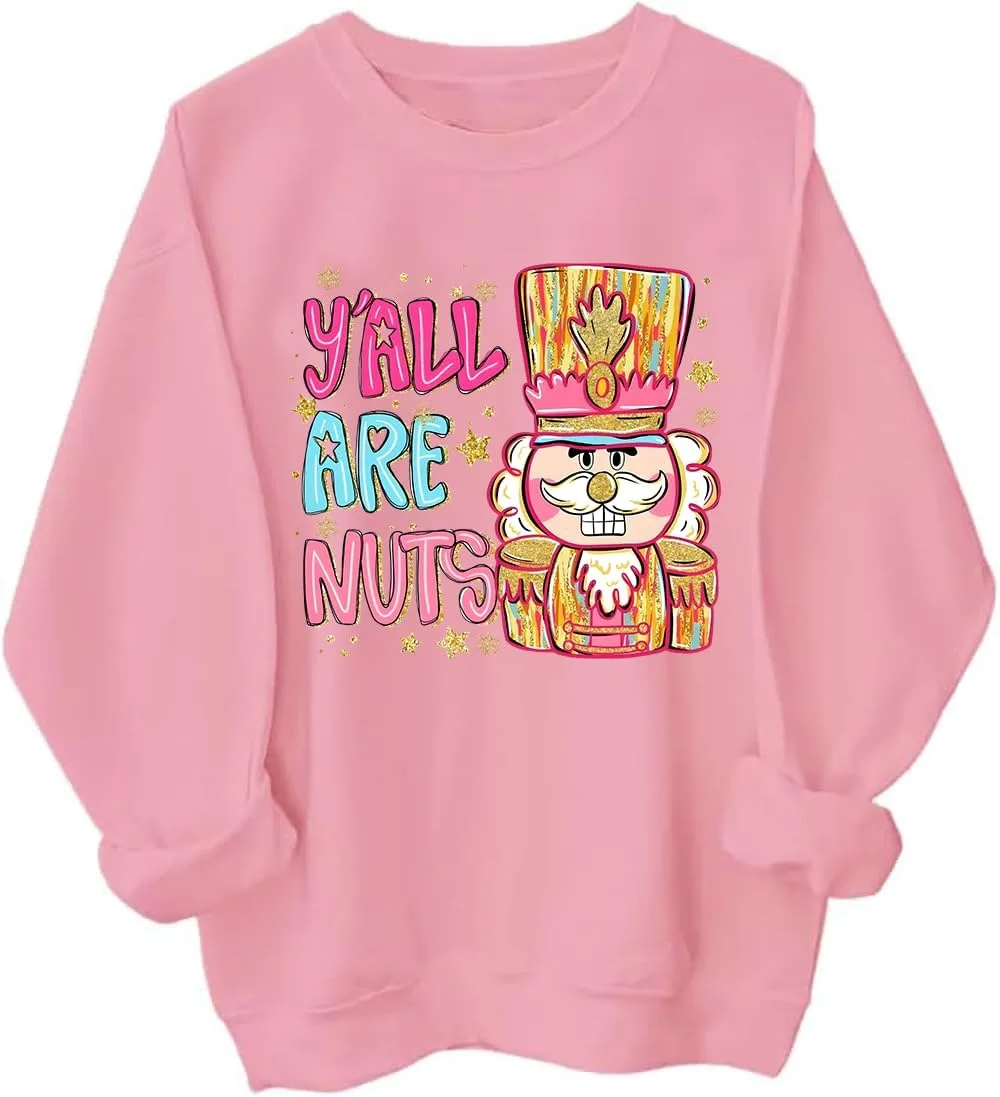 Толстовка с принтом "Y'all Are Nuts" PZJUS
Толстовка с принтом "Y'all Are Nuts" PZJUS