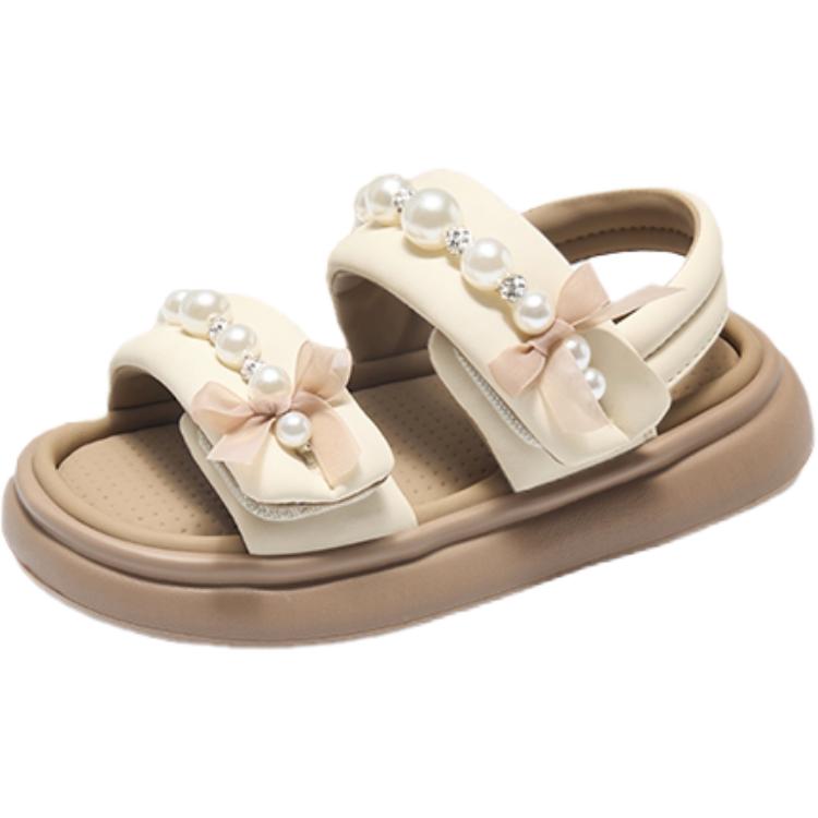 Детские сандалии с нескользящей амортизацией и низким верхом TATA, бежевый
Детские сандалии с нескользящей амортизацией и низким верхом TATA, бежевый