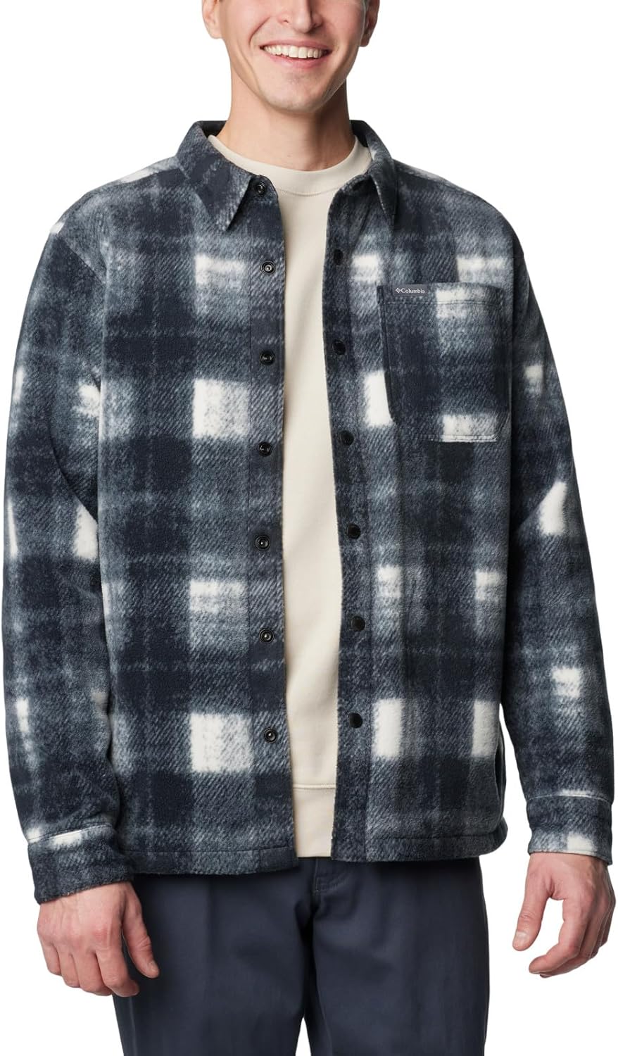 Columbia мужская куртка-рубашка Steens Mountain Printed Ii, Chalk Omblur
Columbia мужская куртка-рубашка Steens Mountain Printed Ii, Chalk Omblur