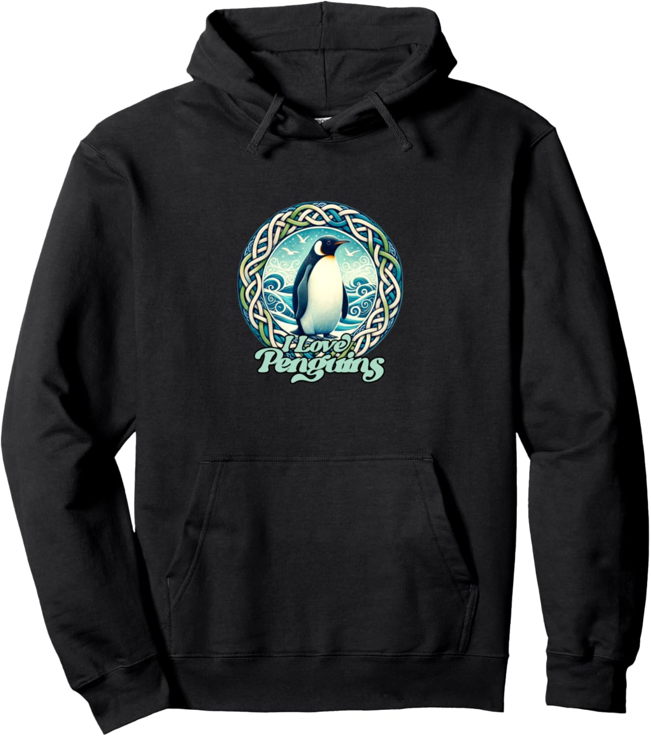 Толстовка с изображением пингвина «Я люблю пингвинов» Retro Penguin Art Snugg, черный
Толстовка с изображением пингвина «Я люблю пингвинов» Retro Penguin Art Snugg, черный