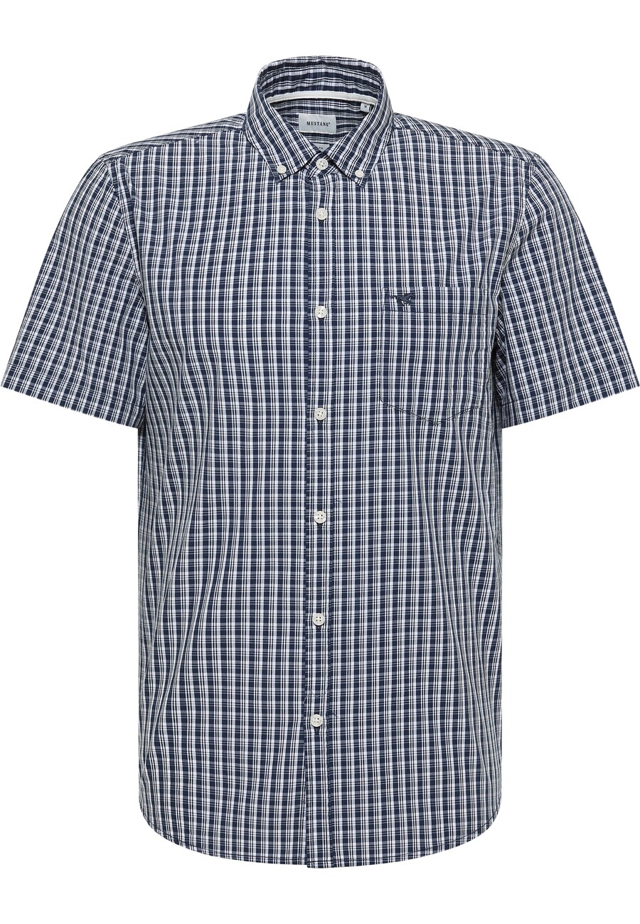 Рубашка на пуговицах классического кроя MUSTANG, ночной синий
Рубашка на пуговицах классического кроя MUSTANG, ночной синий
