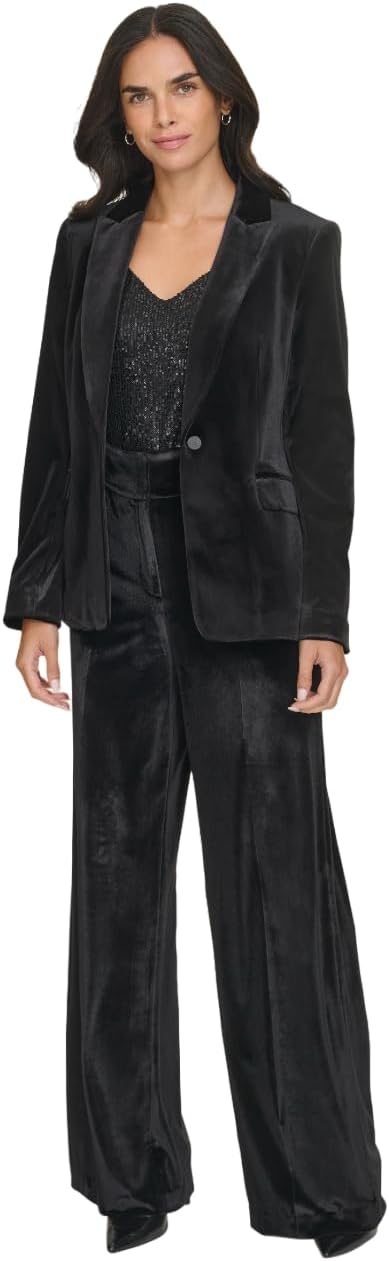 Женский блейзер Calvin Klein Lux на одной пуговице, Black
Женский блейзер Calvin Klein Lux на одной пуговице, Black