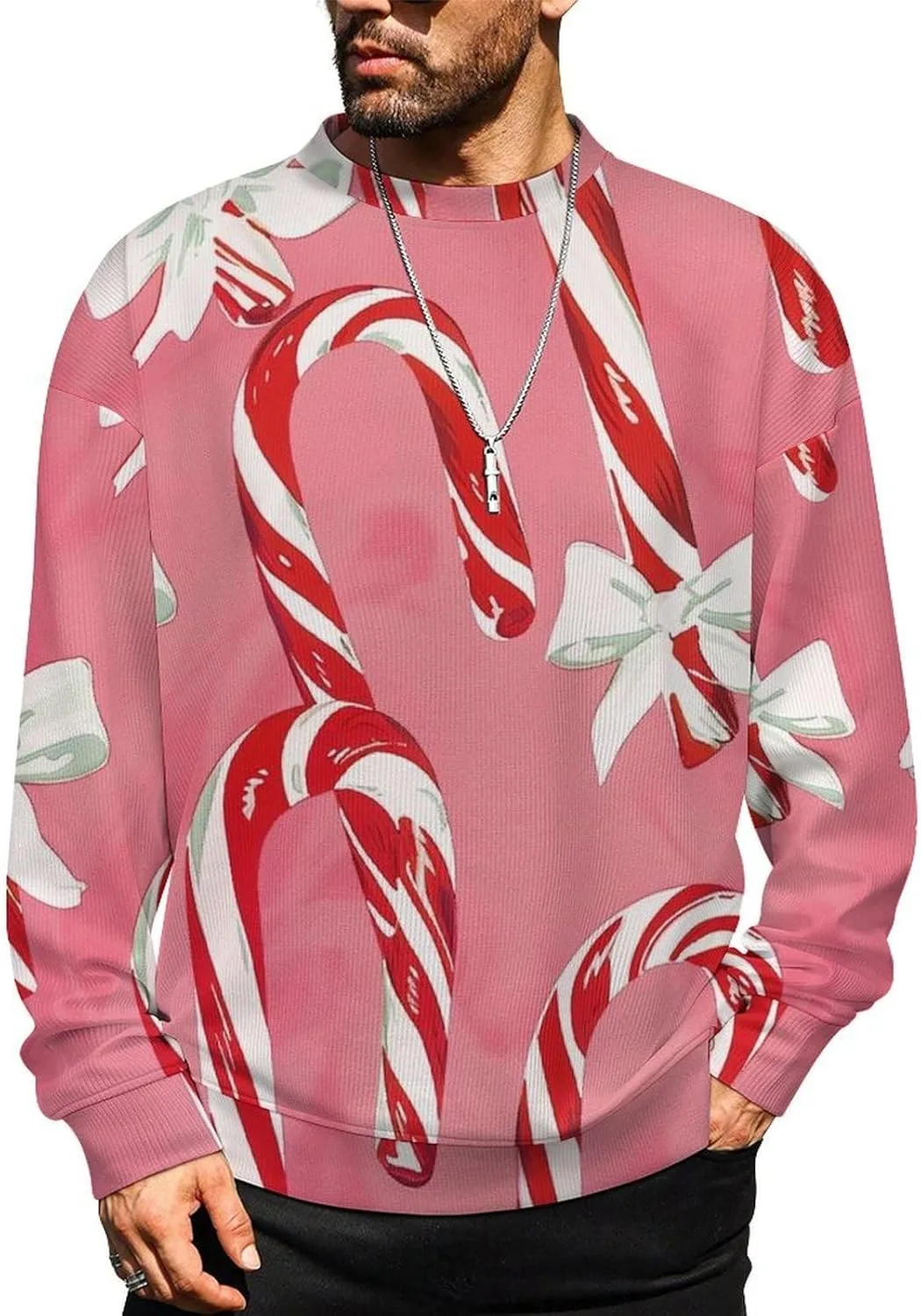 Свитер MoBlinko для мужчин, рождественский розовый, легкий
Свитер MoBlinko для мужчин, рождественский розовый, легкий