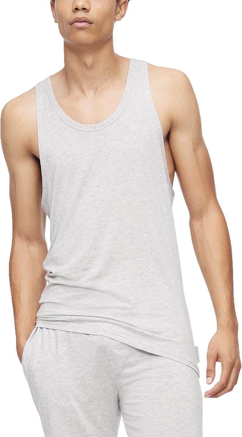 Мужская ультрамягкая майка Calvin Klein Modern Lounge Tank, Grey Heather
Мужская ультрамягкая майка Calvin Klein Modern Lounge Tank, Grey Heather