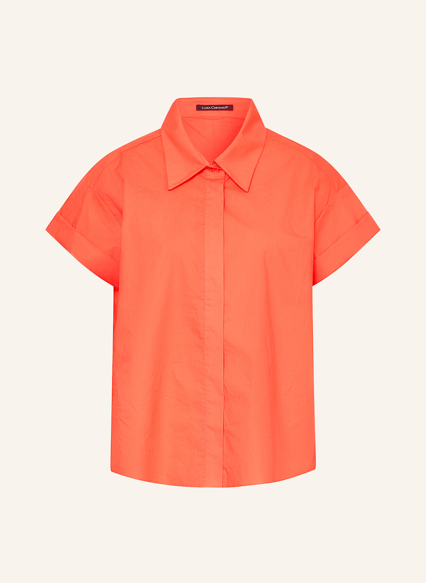 Рубашка блузка Luisa Cerano, оранжевый
Рубашка блузка Luisa Cerano, оранжевый