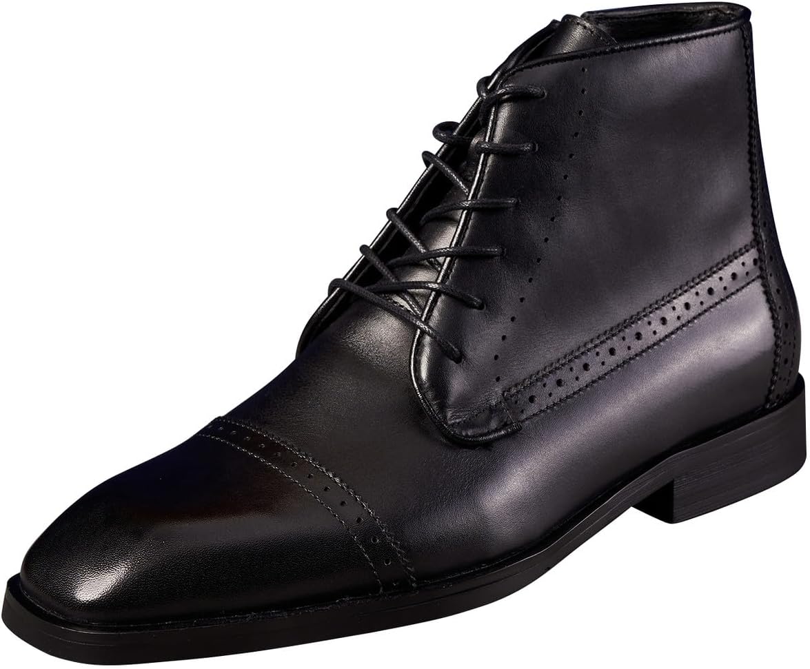 Мужские повседневные ботинки Santimon Chukka из кожи, Челси, ручной работы, модные, для формального и делового стиля, ковбойские ботинки для мужчин, черный
Мужские повседневные ботинки Santimon Chukka из кожи, Челси, ручной работы, модные, для формального и делового стиля, ковбойские ботинки для мужчин, черный