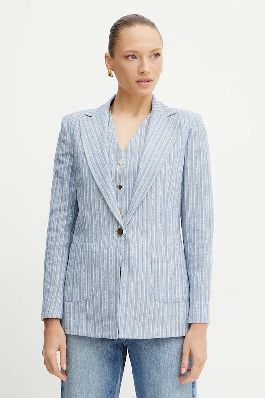 Жакет с добавлением льна Fracomina, синий
Жакет с добавлением льна Fracomina, синий