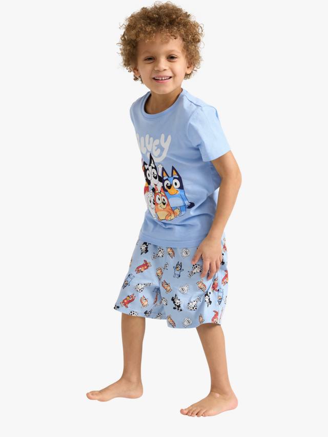 Детский хлопковый комплект пижамы Bluey Lindex, Light Blue
Детский хлопковый комплект пижамы Bluey Lindex, Light Blue