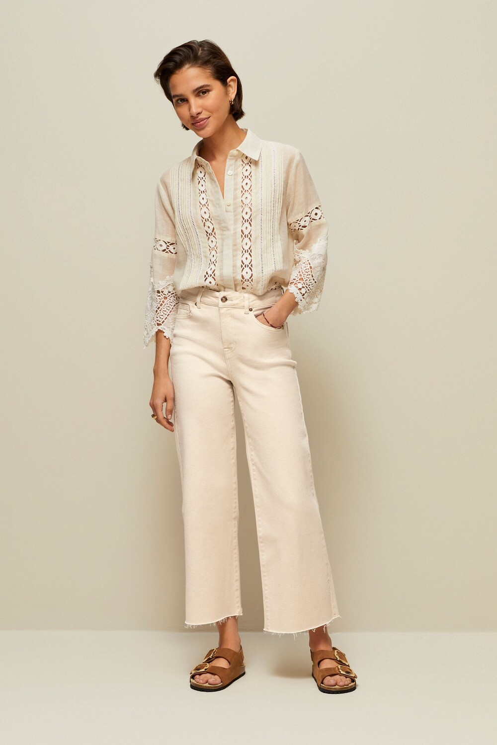 Джинсы с широкими штанинами выше щиколотки Next, розовый
Джинсы с широкими штанинами выше щиколотки Next, розовый