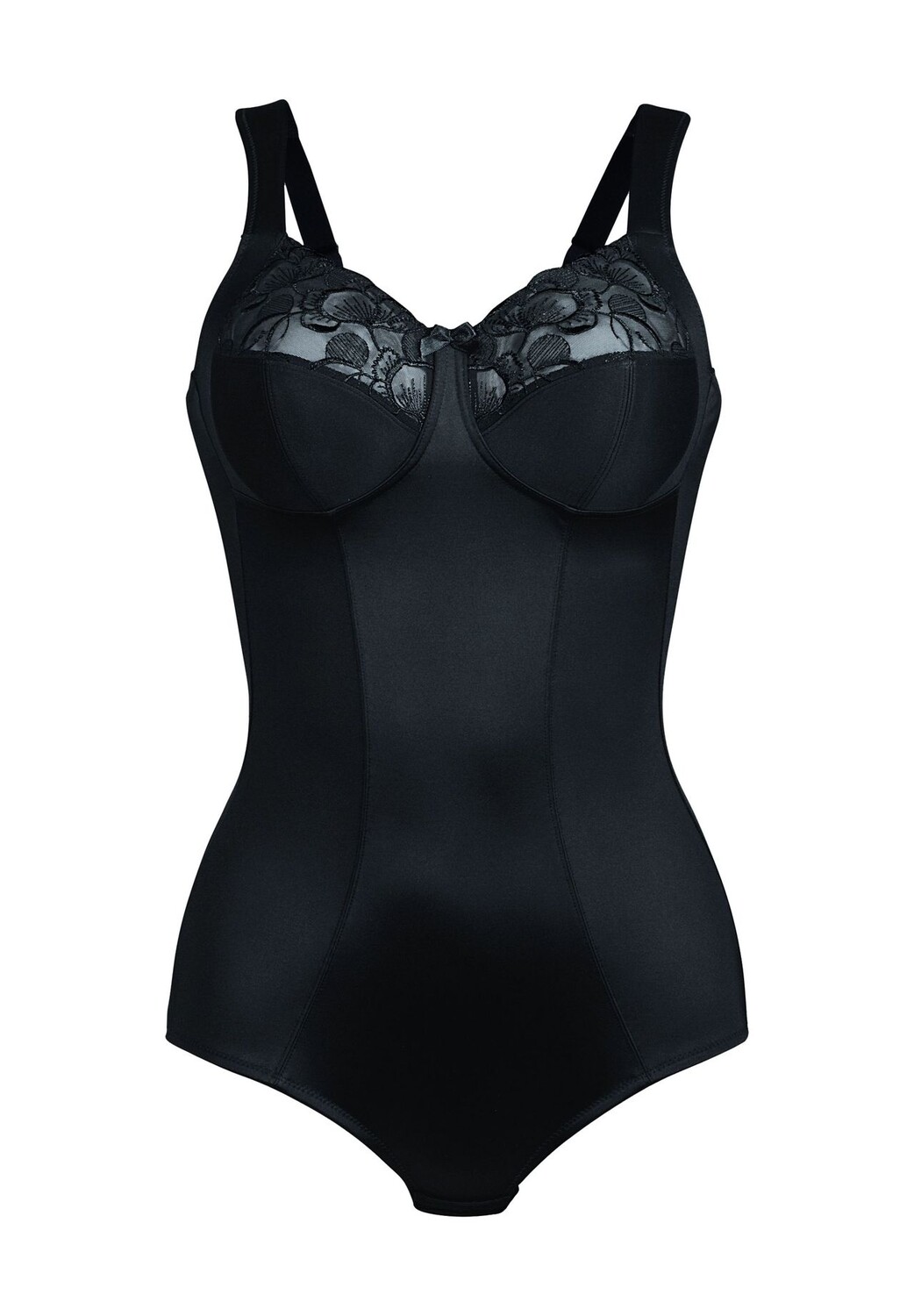 Женский корсет с вышивкой и бантиком Lucia Anita, черный
Женский корсет с вышивкой и бантиком Lucia Anita, черный