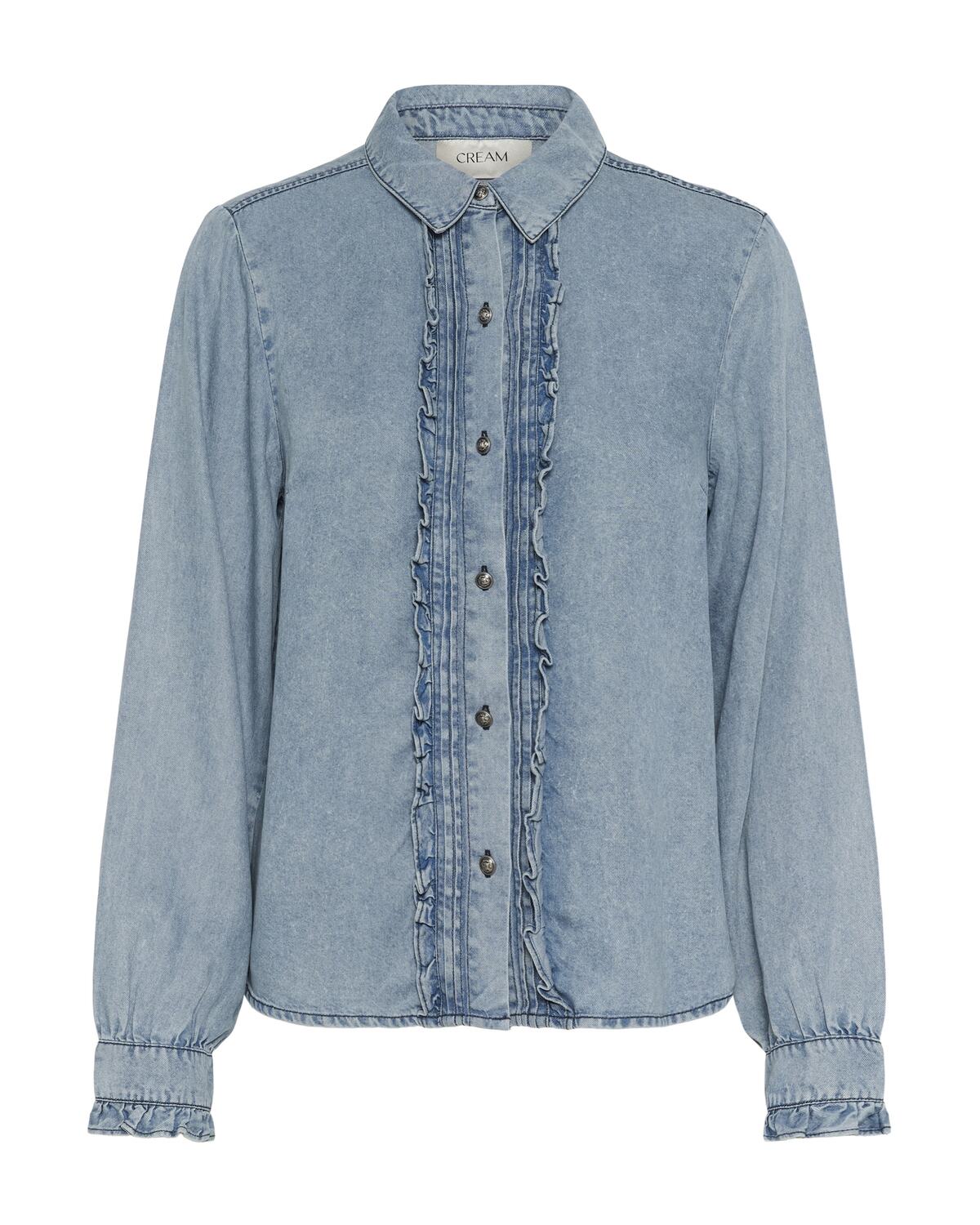 Cream Рубашка 'CREllie' в синем дениме
Cream Рубашка 'CREllie' в синем дениме