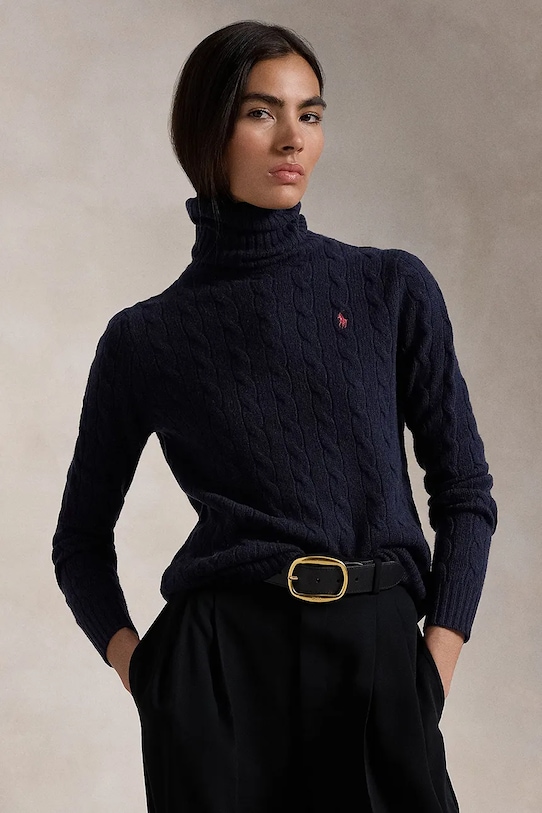 Шерстяной свитер Polo Ralph Lauren, синий
Шерстяной свитер Polo Ralph Lauren, синий