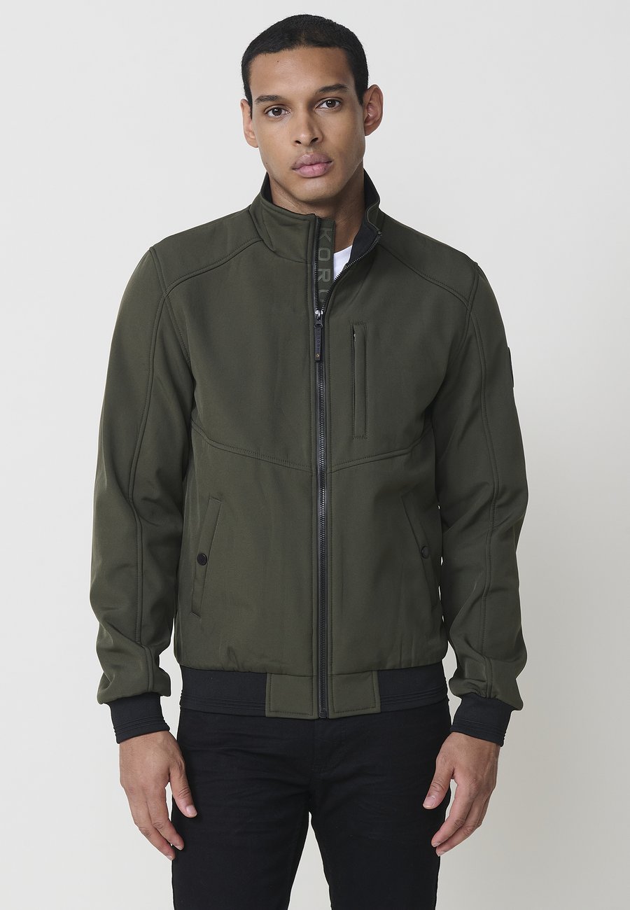 Куртка Koroshi Bomber Jacket, Kaki Khaki/Khaki
Куртка Koroshi Bomber Jacket, Kaki Khaki/Khaki