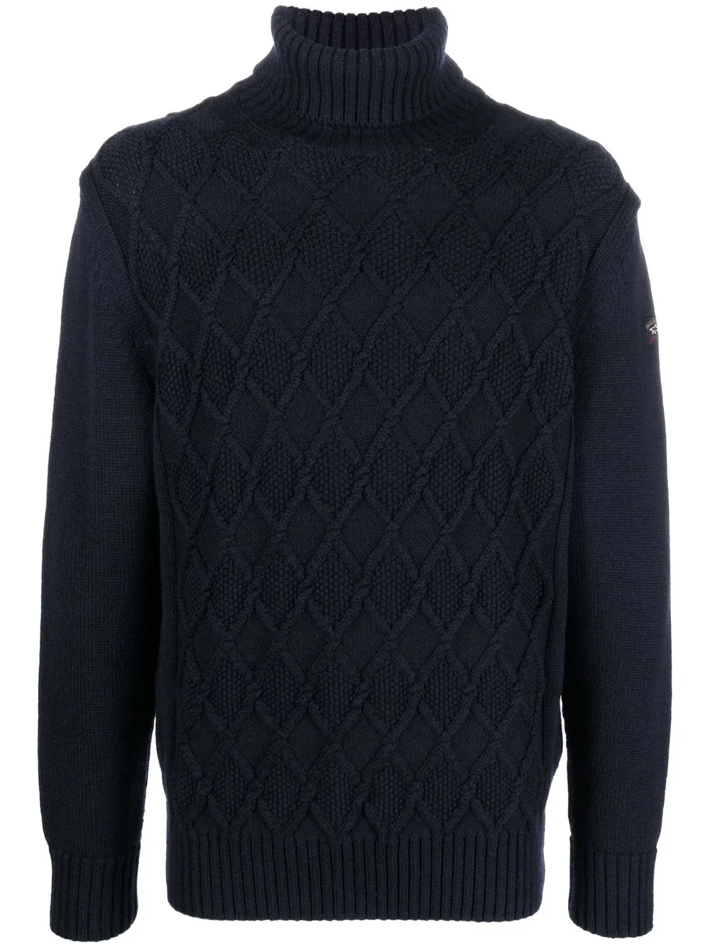 Вязаный джемпер из вирджинской шерсти Paul & Shark, синий
Вязаный джемпер из вирджинской шерсти Paul & Shark, синий