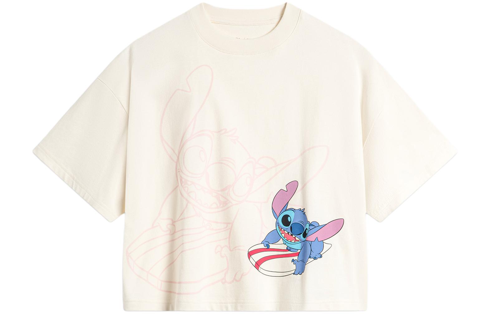 Футболка с рукавом дроп-плеч LiNing x Disney женская экрю
Футболка с рукавом дроп-плеч LiNing x Disney женская экрю