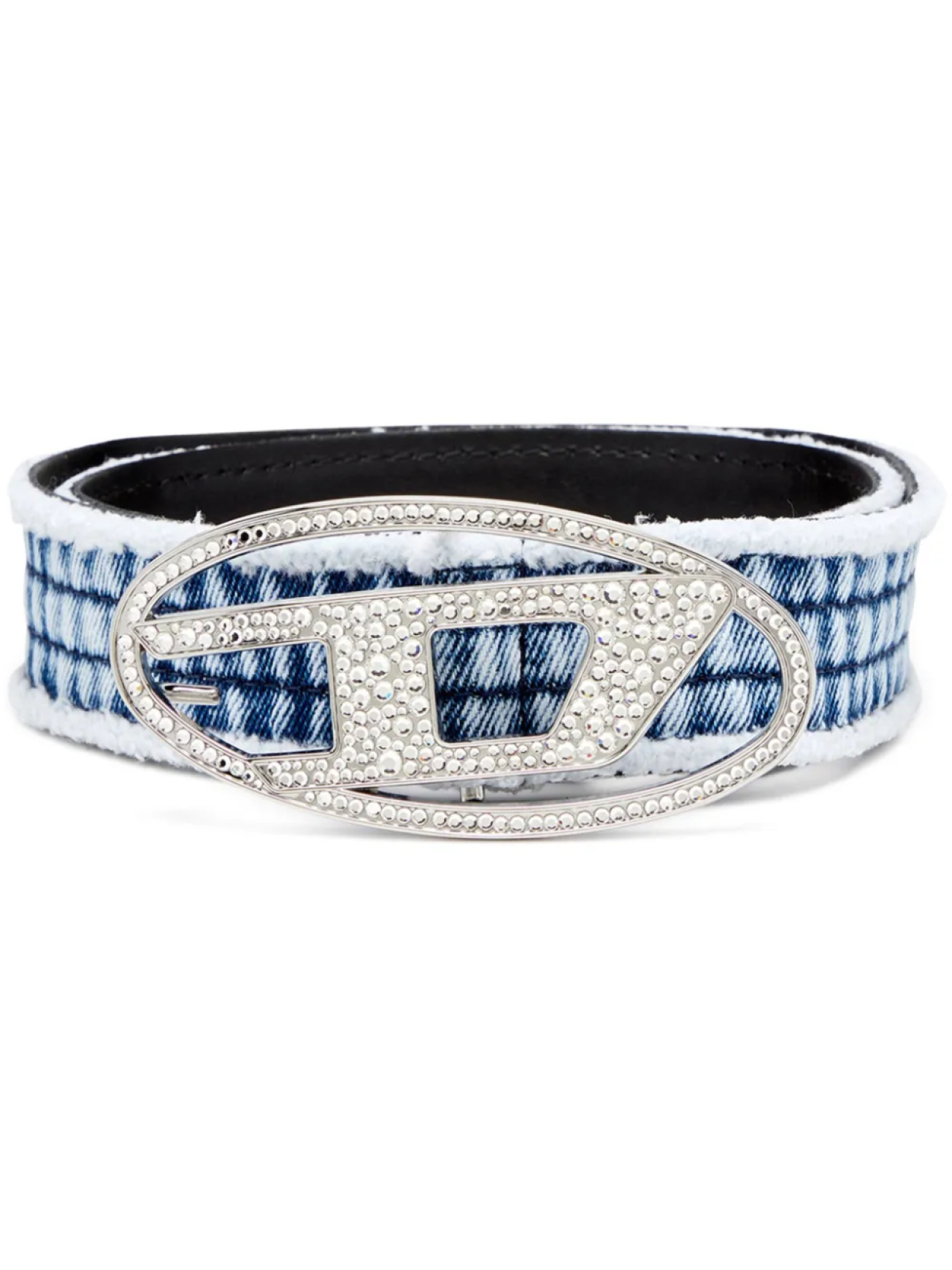 Diesel ремень B-1dr со стразами, синий
Diesel ремень B-1dr со стразами, синий