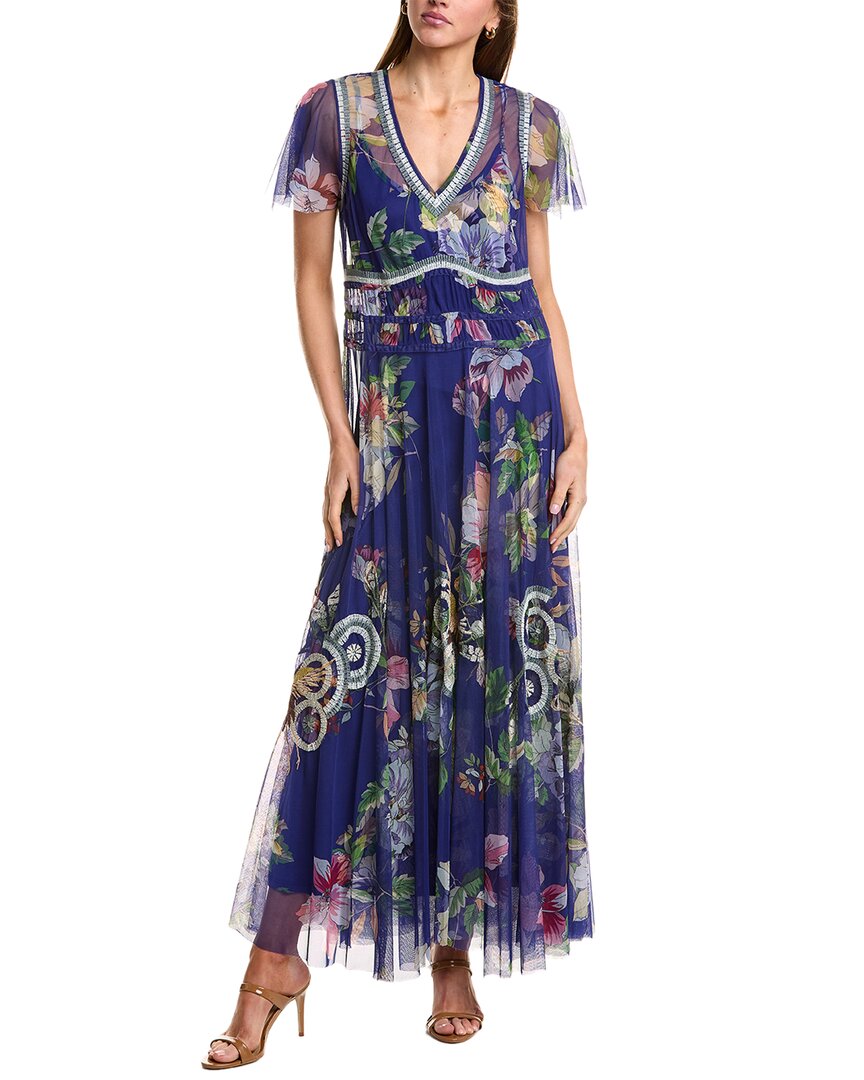 Платье Johnny Was Mazzy с оборками, синий
Платье Johnny Was Mazzy с оборками, синий