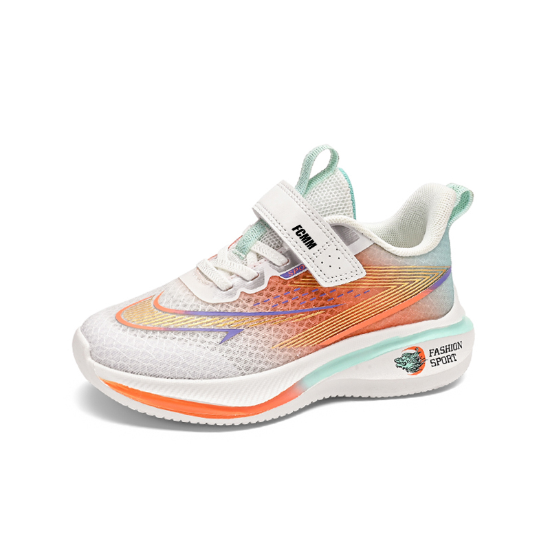 Дышащая амортизирующая повседневная обувь для детей FCMM, белый/оранжевый
Дышащая амортизирующая повседневная обувь для детей FCMM, белый/оранжевый