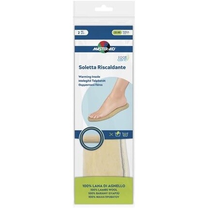 Теплые стельки для ухода за ногами, 2 шт. Master Aid
Теплые стельки для ухода за ногами, 2 шт. Master Aid