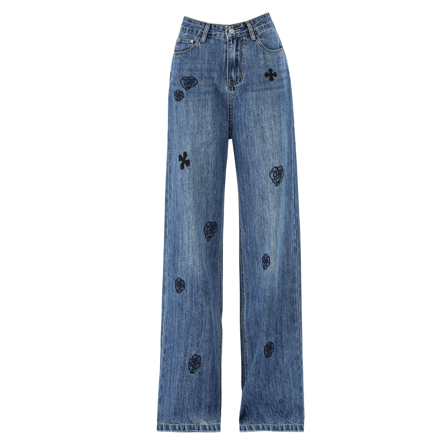 One More ЕЩЕ ЕЩЕ * Женские джинсы, Винтажный синий
One More ЕЩЕ ЕЩЕ * Женские джинсы, Винтажный синий