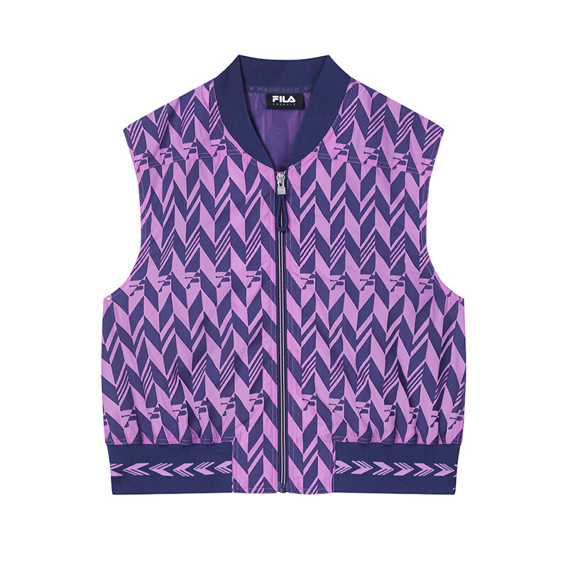 ФИЛА Женский Жилет FILA, цвет Allover Print, Фиолетовый, ФИЛА Женский Жилет FILA, цвет Allover Print 
ФИЛА Женский Жилет FILA, цвет Allover Print, Фиолетовый, ФИЛА Женский Жилет FILA, цвет Allover Print