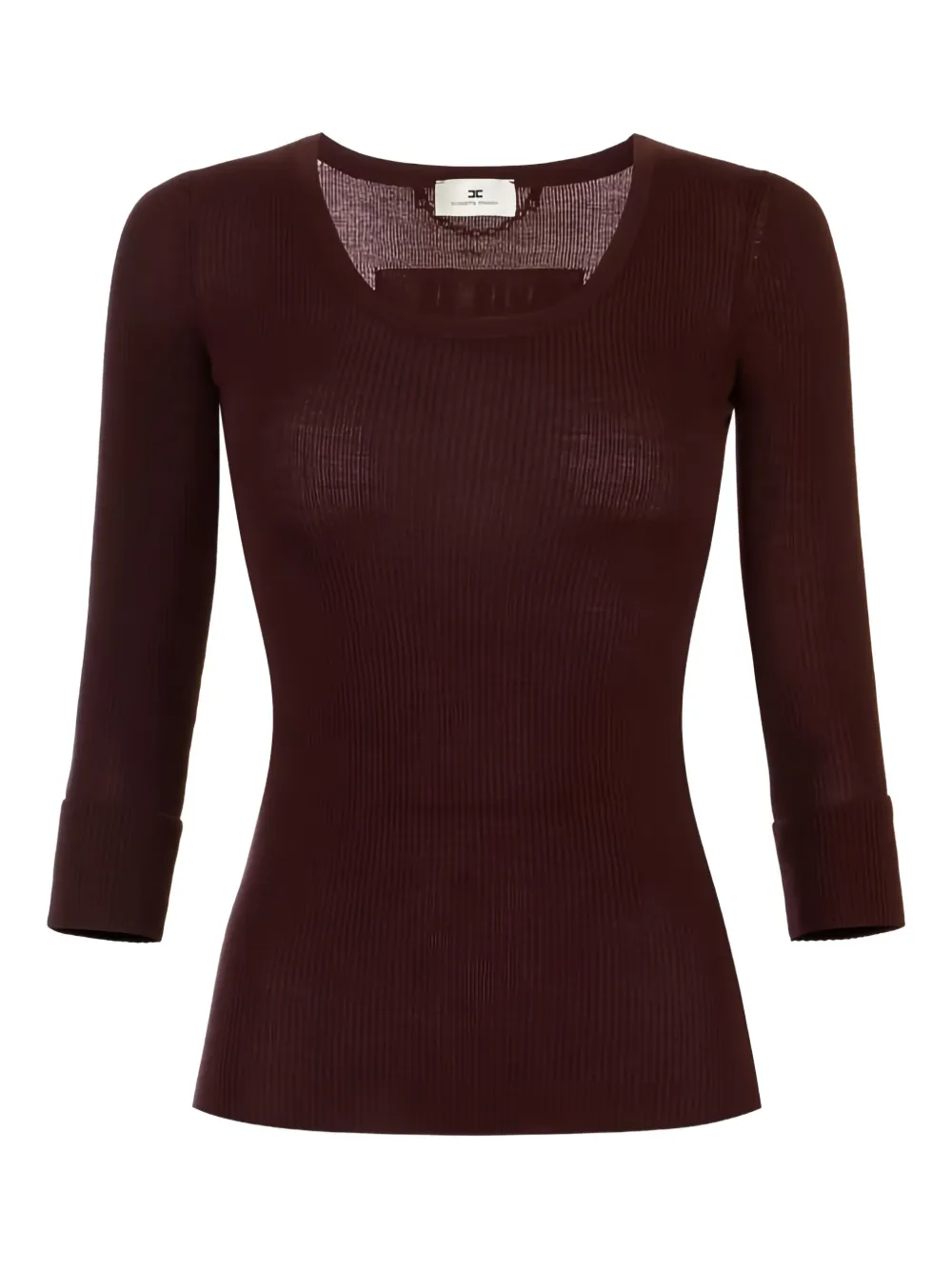 Укороченный свитер Elisabetta Franchi, фиолетовый
Укороченный свитер Elisabetta Franchi, фиолетовый