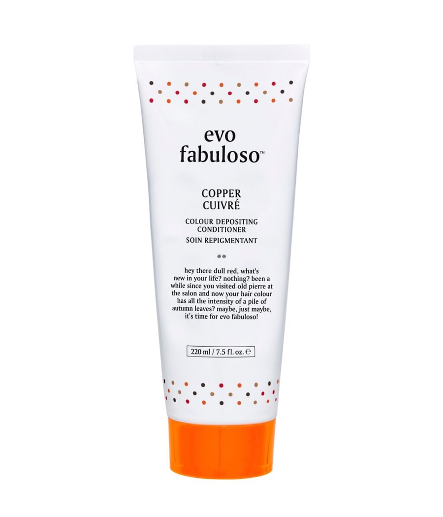 Кондиционер evo Fabuloso Copper Cuivré Colour Depositing, 220 ml
Кондиционер evo Fabuloso Copper Cuivré Colour Depositing, 220 ml