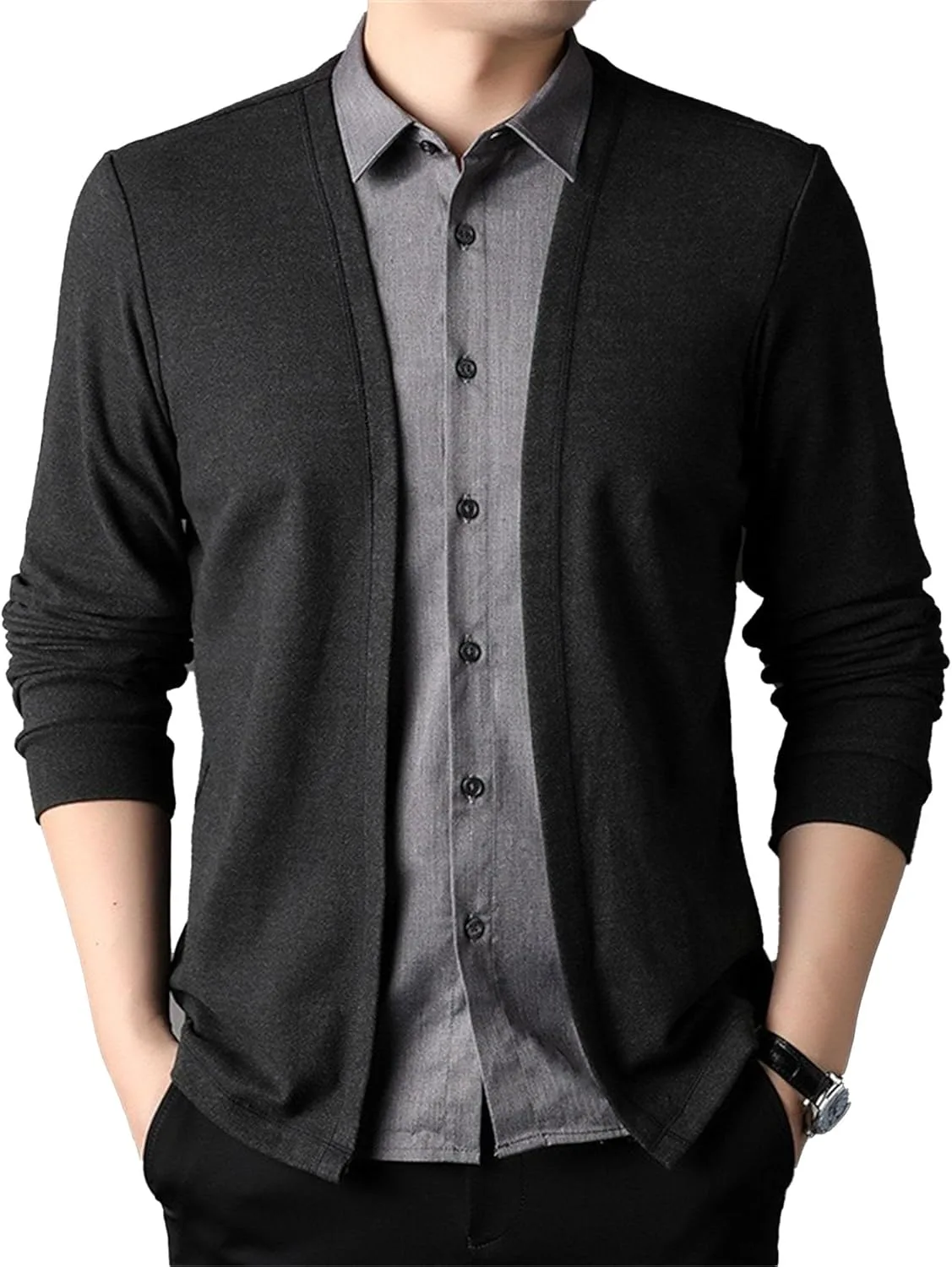 Мужской кардиган Casual Open Front с длинными рукавами, легкий Slim Fit Cable Knit Maiyifu-GJ
Мужской кардиган Casual Open Front с длинными рукавами, легкий Slim Fit Cable Knit Maiyifu-GJ