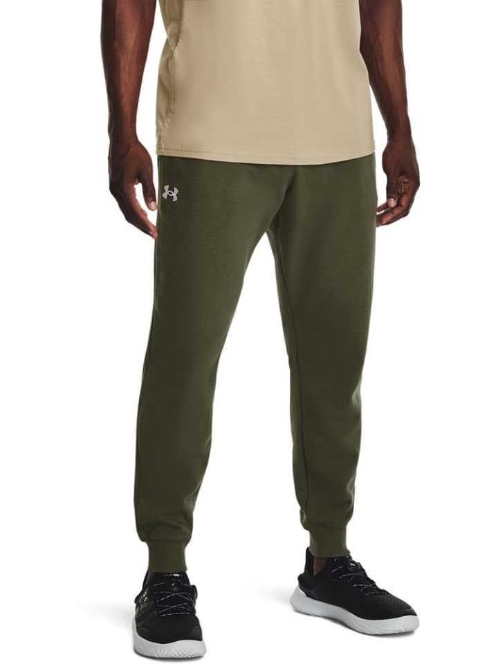 Спортивные штаны UA Rival Fleece Joggers Under Armour, зеленый
Спортивные штаны UA Rival Fleece Joggers Under Armour, зеленый