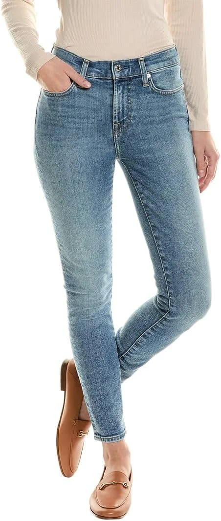 7 for All Mankind Женские укороченные скинни джинсы
7 for All Mankind Женские укороченные скинни джинсы