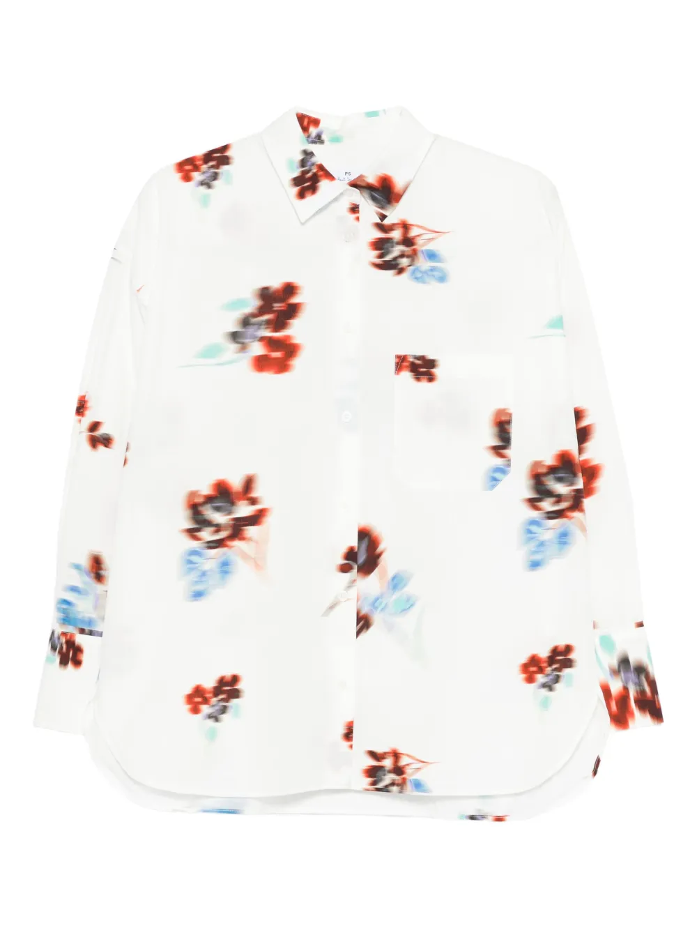 Рубашка Hazy Floral с карманом Ps Paul Smith, белый
Рубашка Hazy Floral с карманом Ps Paul Smith, белый